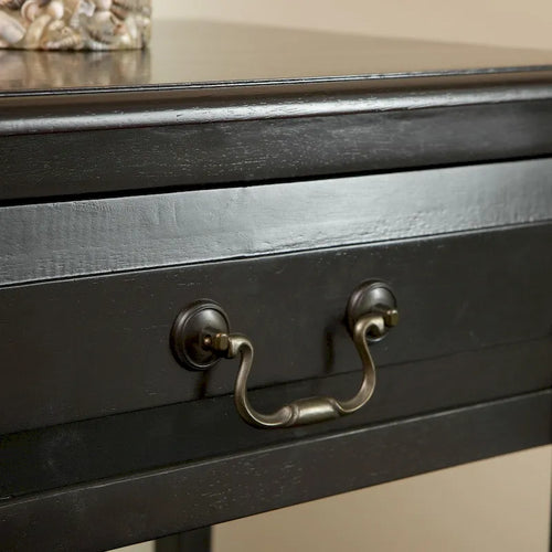 Tavolino decorativo in legno di acacia