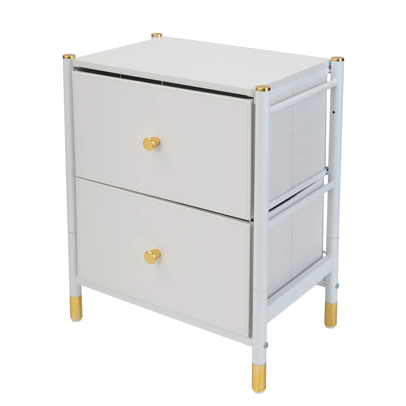 Comodino di lusso con 2 cassetti