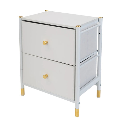 Comodino di lusso con 2 cassetti