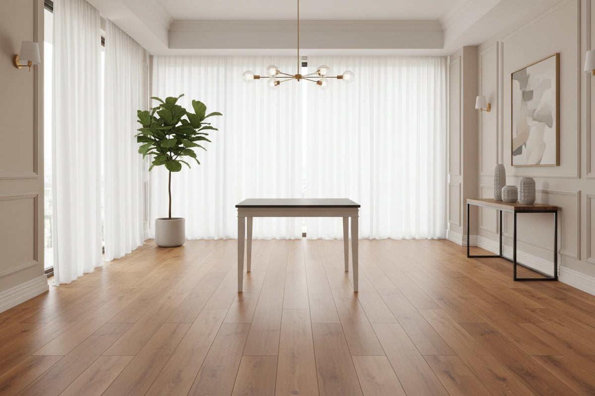Del Mar Counter Height Table with Leaf by Martin Svensson Home